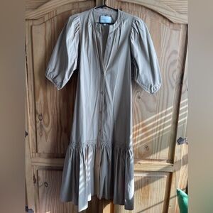 Brochu Walker Beige Maxi Dress size M